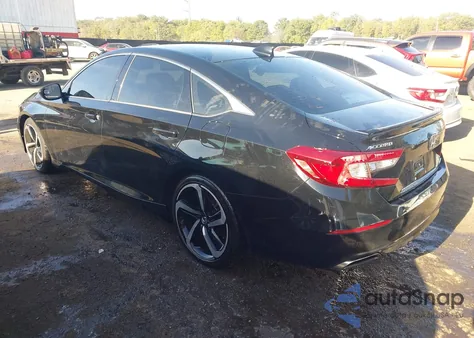 2020 Honda Accord Sport из США, поврежденный, VIN 1HGCV1F30LA051844